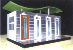 YLBH001 Mobile toilets (mechanical packaged type a)