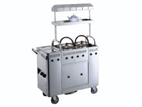 YLQG007 (fuel gas)stainless steel pantry car