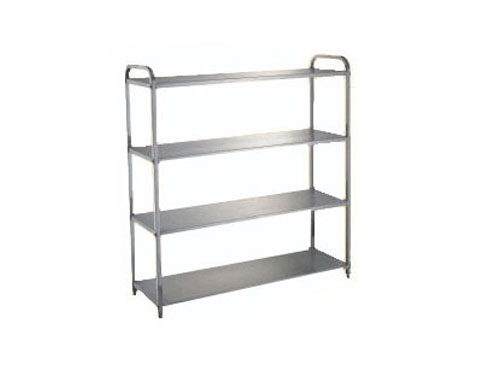 YLQG066 stainless steel plate type four-layer storage rack