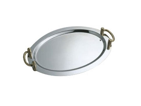 YLQH103 stainless steel elliptic mirror basin with ear