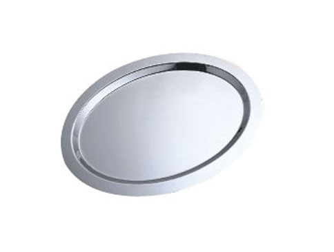 YLQH105 stainless steel round mirror basin without ear