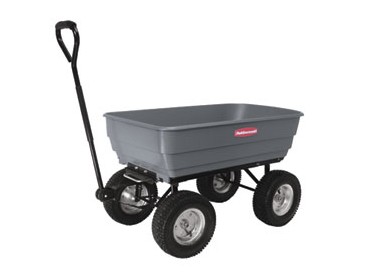 YLAE002 Rubbermaid garbage trucks (1000 lbs garden dump cart)