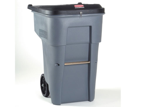 YLAE118 Rubbermaid trash can push